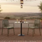 Henley Armchairs Green Extrema Premium Square