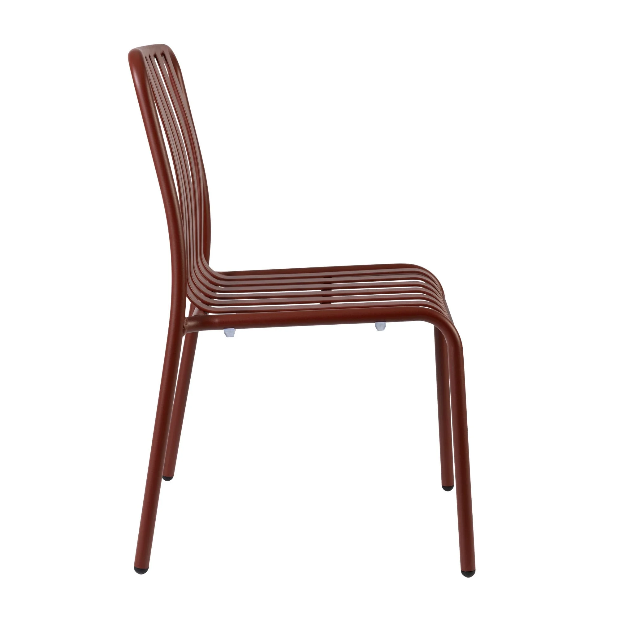 Henley Side Chair Brick Red Side