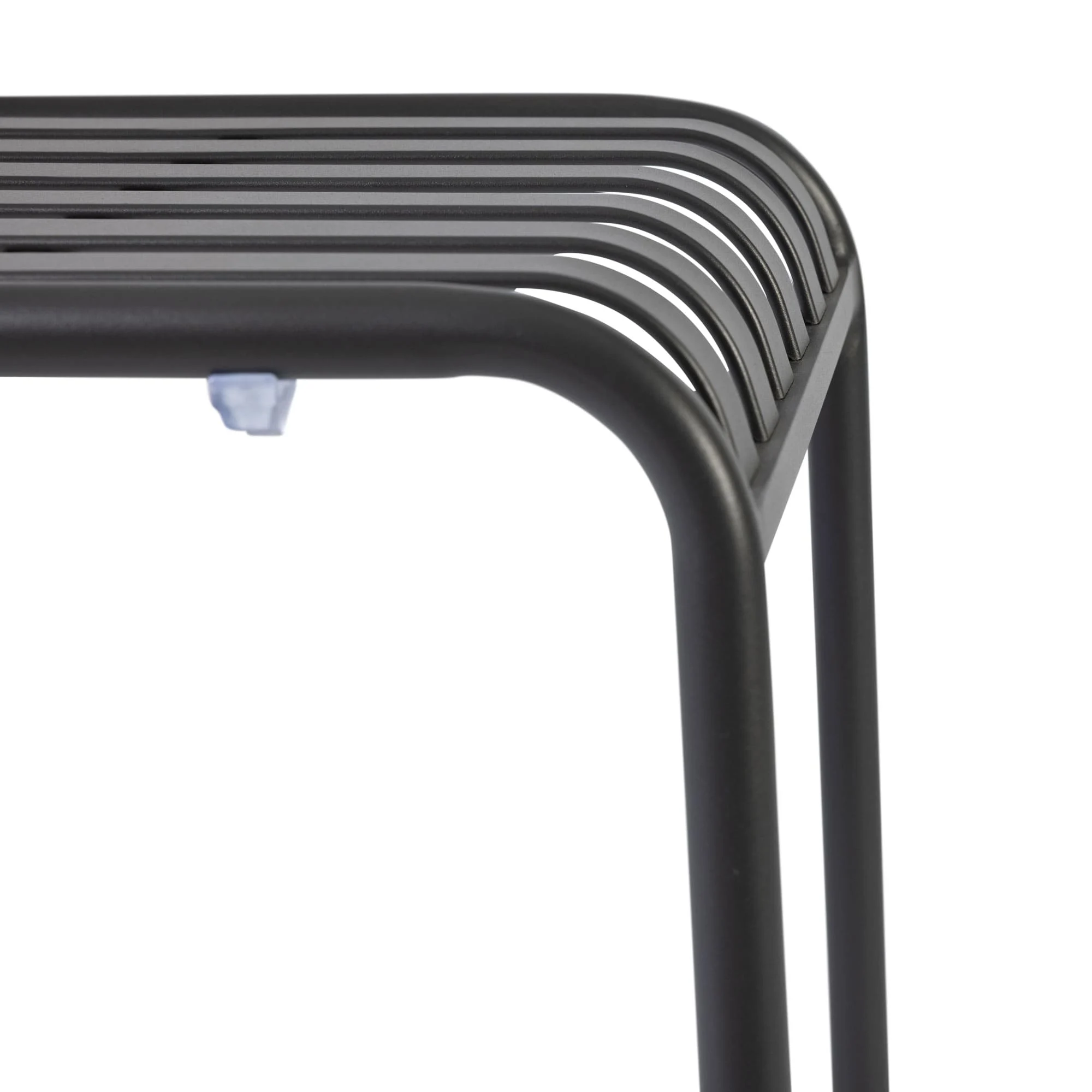 Henley Side Chair Charcoal Grey Detail