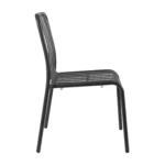 Henley Side Chair Charcoal Grey Side