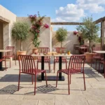 Henley Side Chair Red Extrema Premium Square