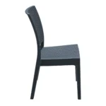 Florida Side Chair Dark Grey Side