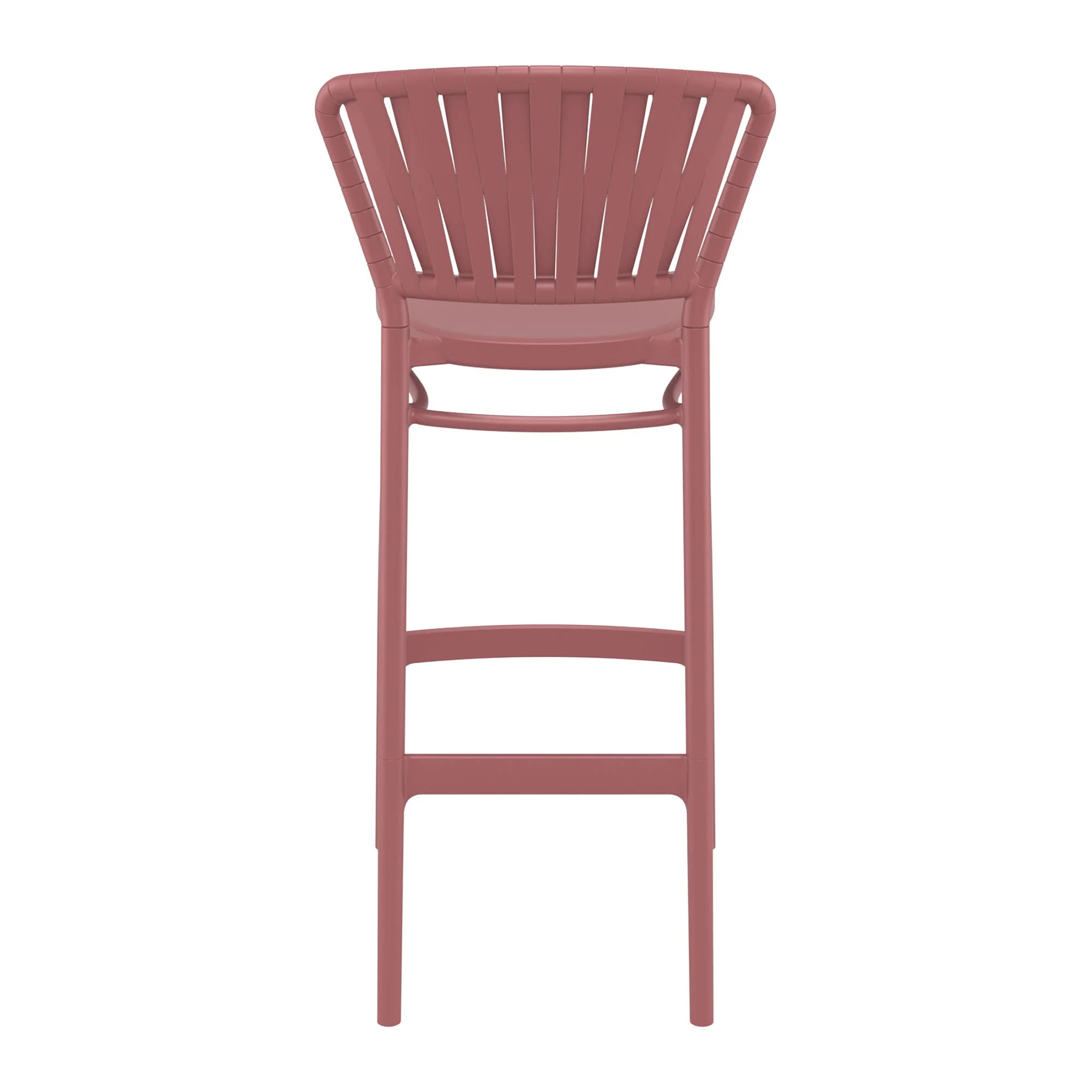 Portofino Bar Stool 75 Marsala Back