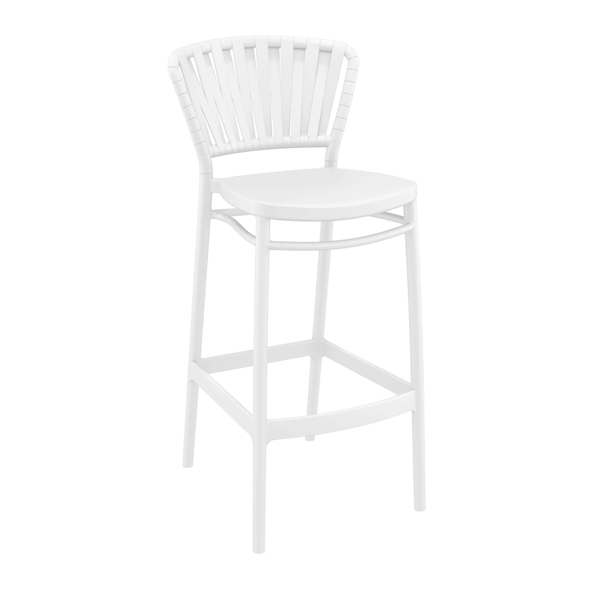 Portofino Bar Stool 75 White