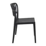 Portofino Side Chair Black Side