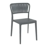 Portofino Side Chair Dark Grey