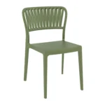 Portofino Side Chair Olive Green