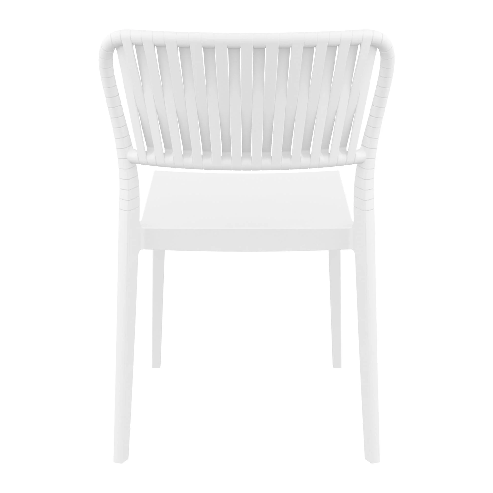 Portofino Side Chair White Back
