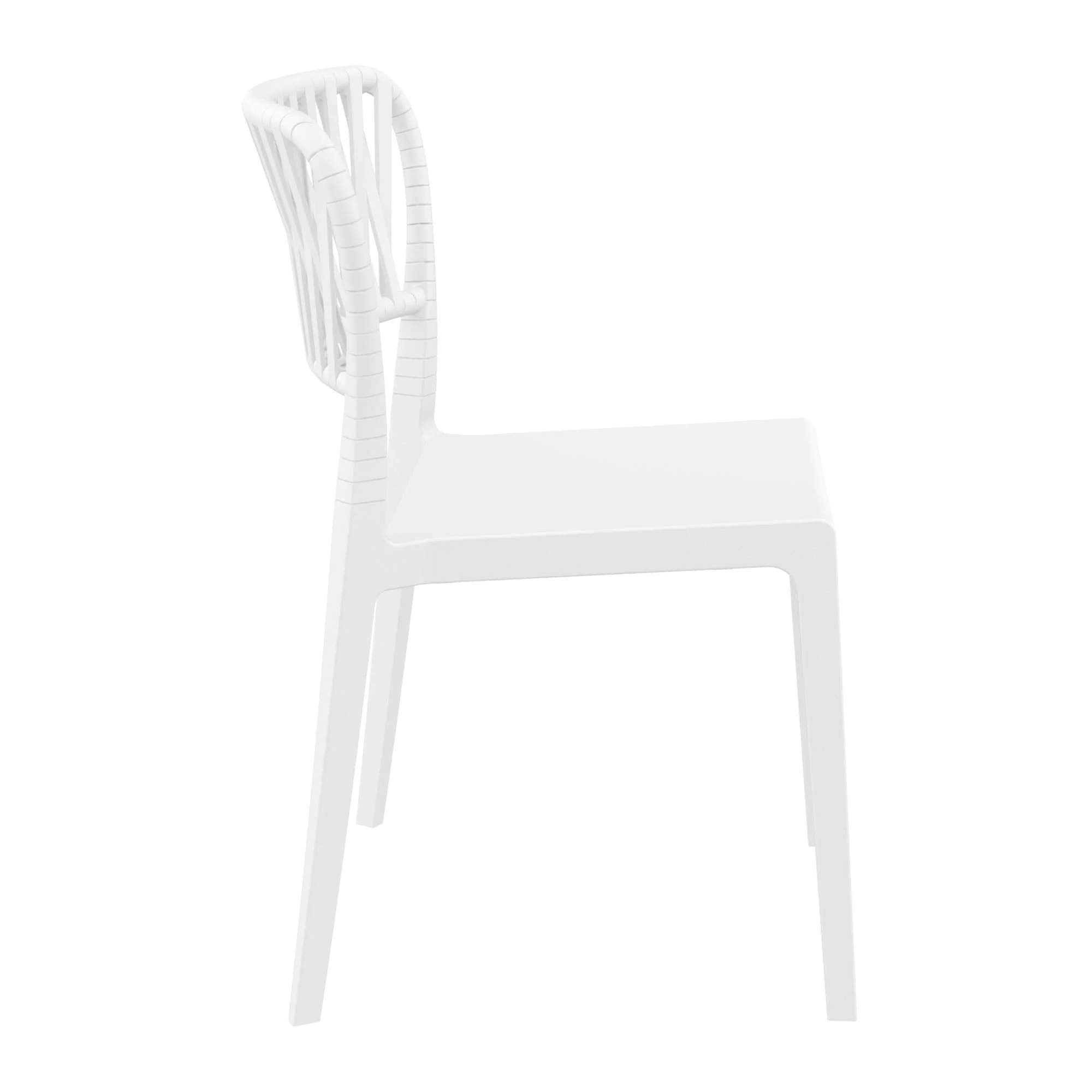 Portofino Side Chair White Side