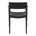 Tulum Armchair Black Back