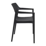 Tulum Armchair Black Side