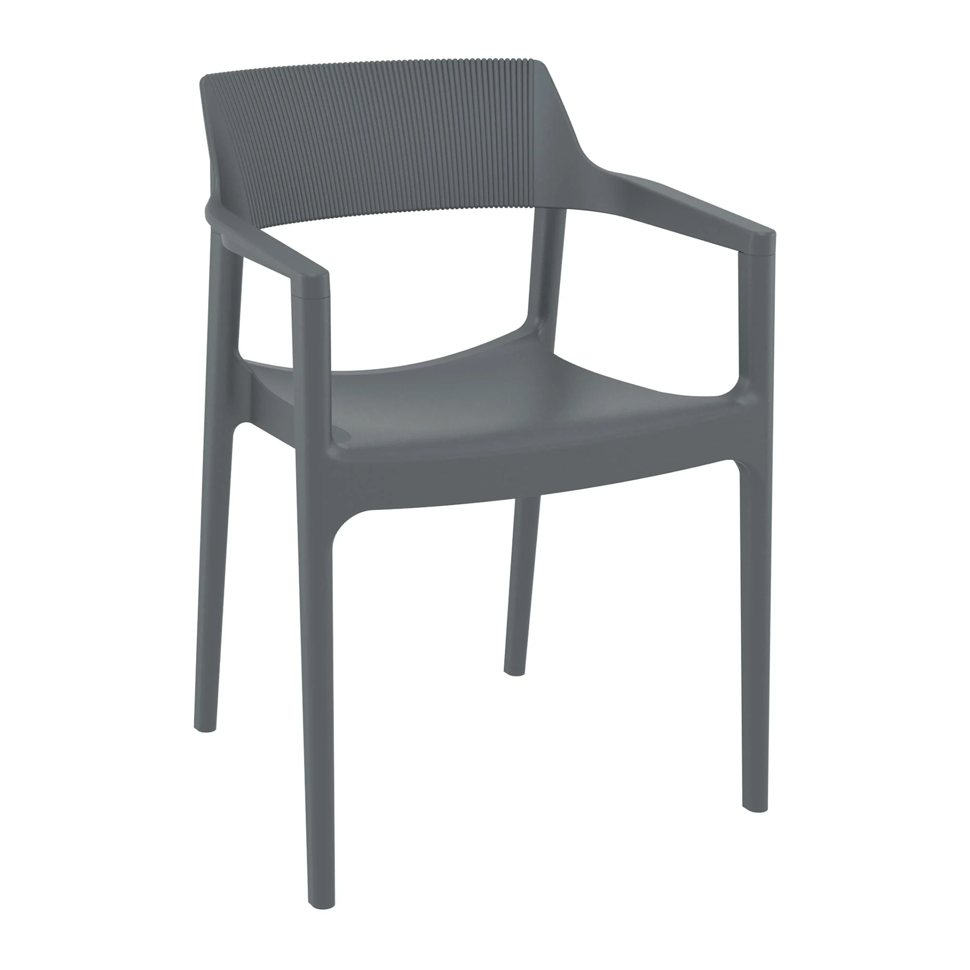 Tulum Armchair Dark Grey