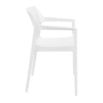Tulum Armchair White Side