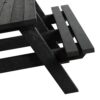 EKO A Frame Picnic Table 6 Seater Detail