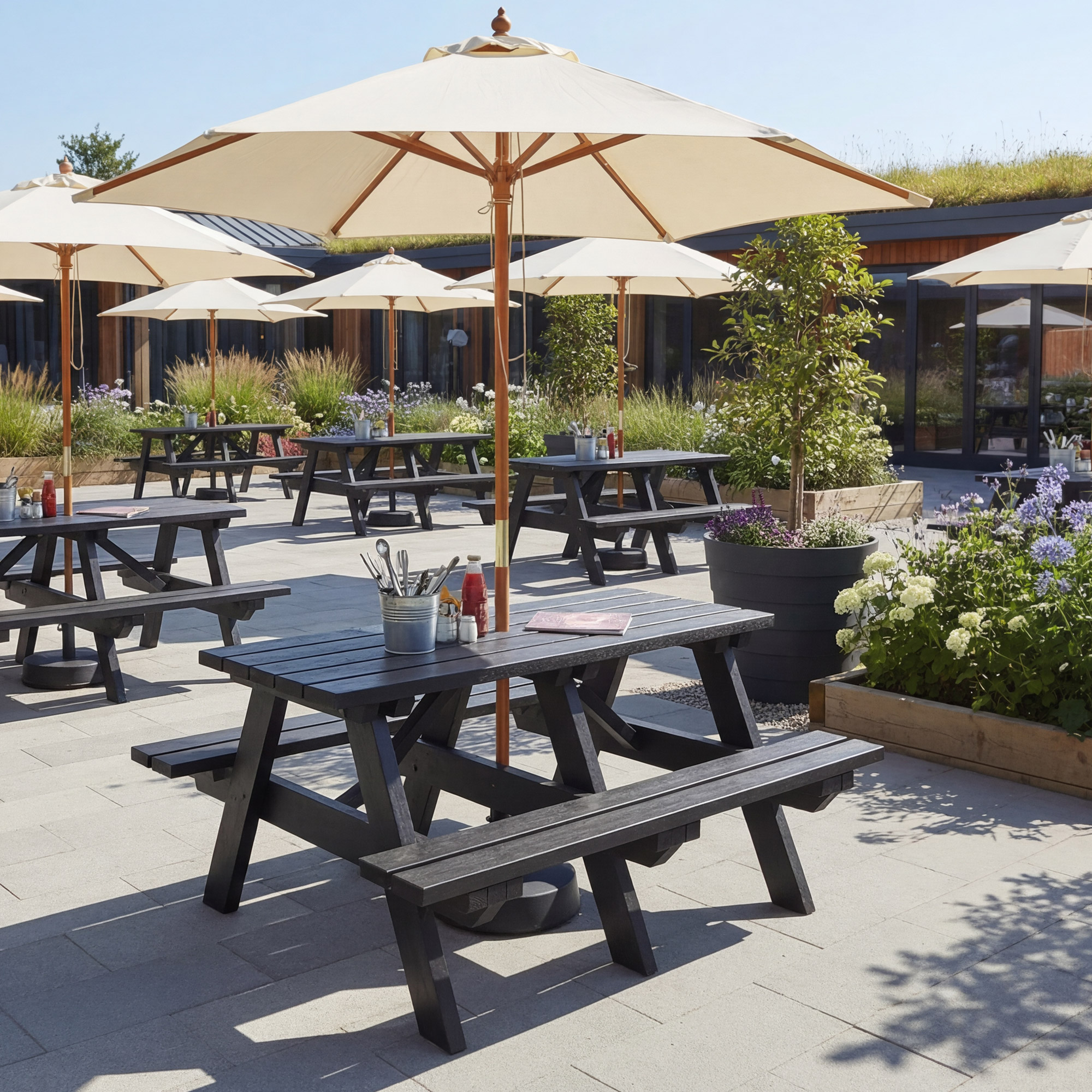 EKO A Frame Picnic Table Maestro SQ