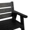 EKO Park Bench 3 Seater Detail