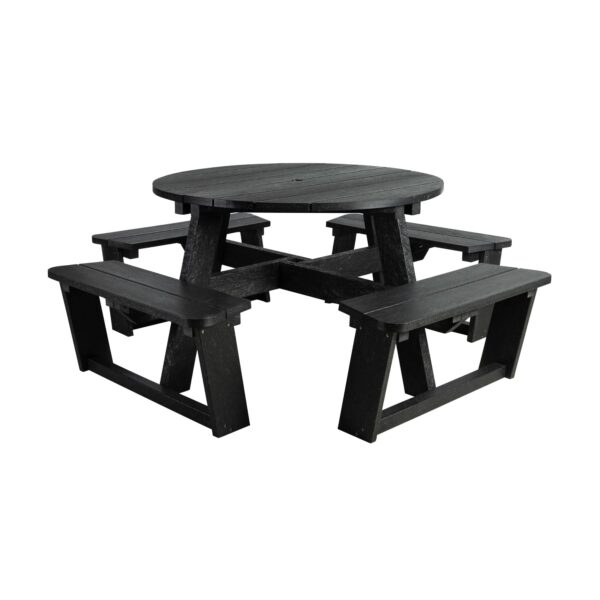 EKO Round Picnic Table 8 Seater