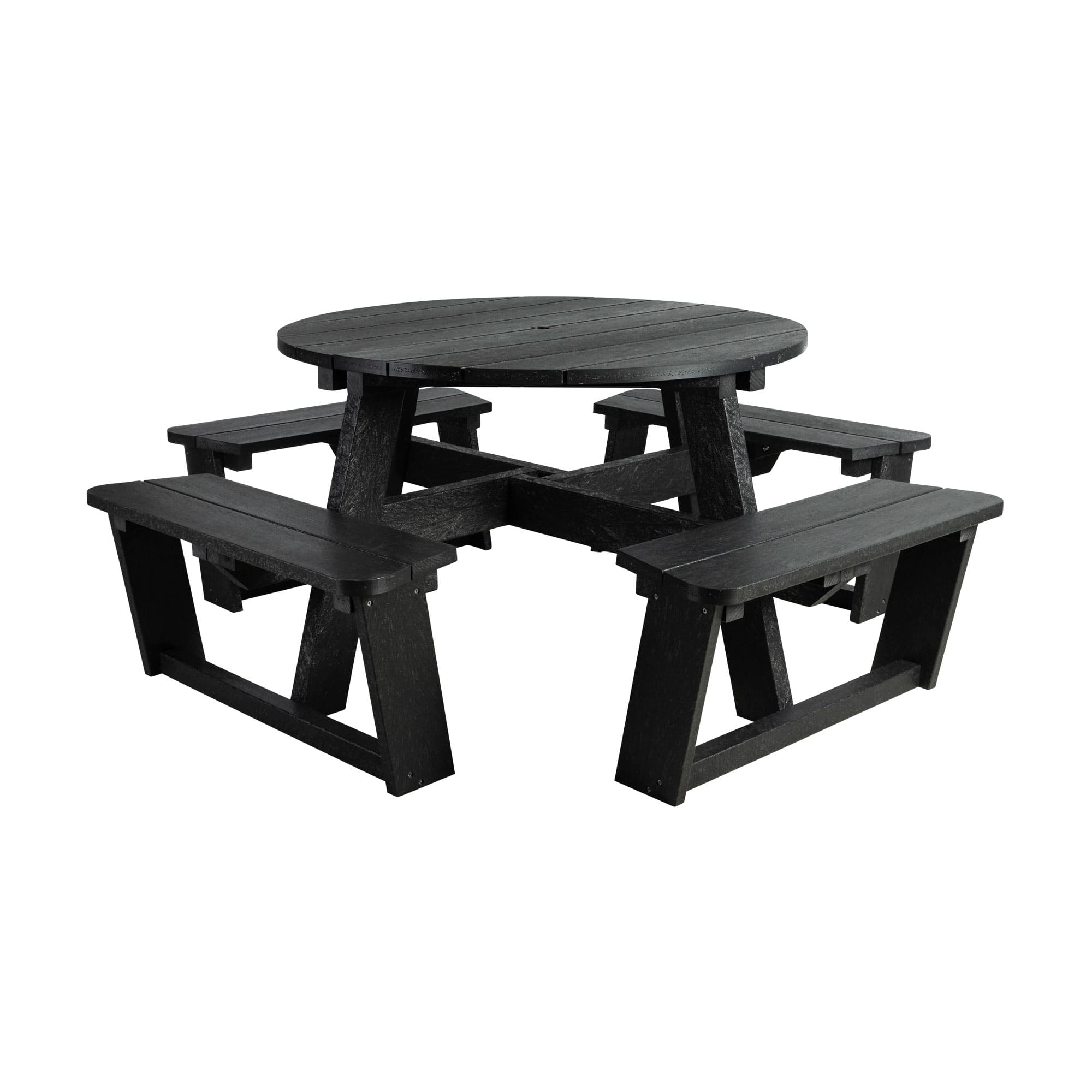 EKO Round Picnic Table 8 Seater