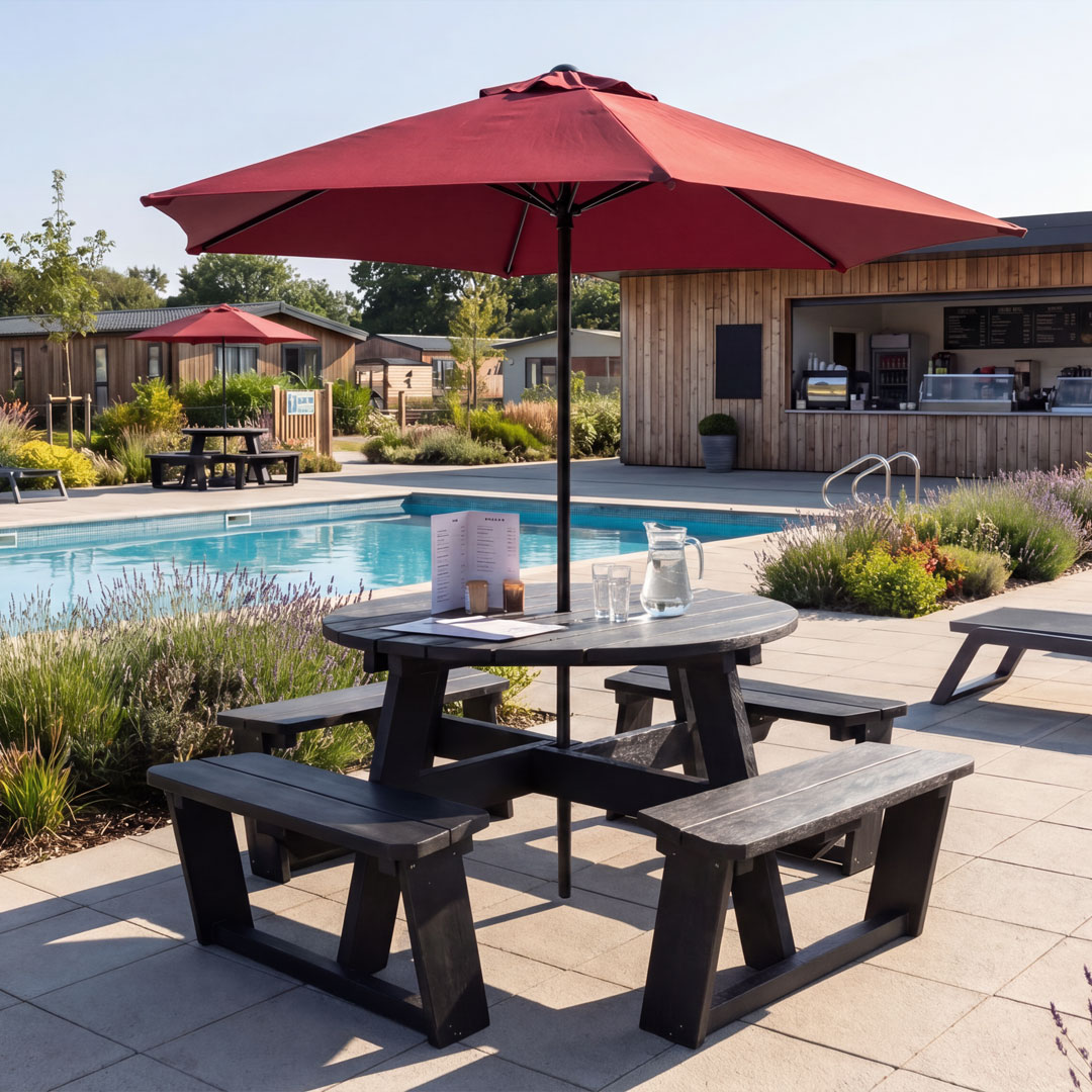 EKO Round Picnic Table Klasse SQ V2