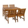 Hardy Armchair Rectangular Table
