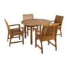 Hardy Armchair Round Table