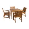 Hardy Armchair Square Table
