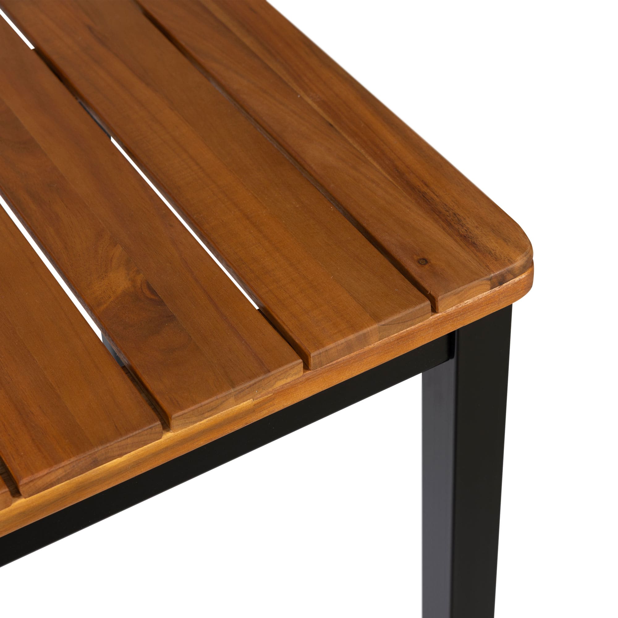 Hardy Dining Height Table Bison Table Base Detail