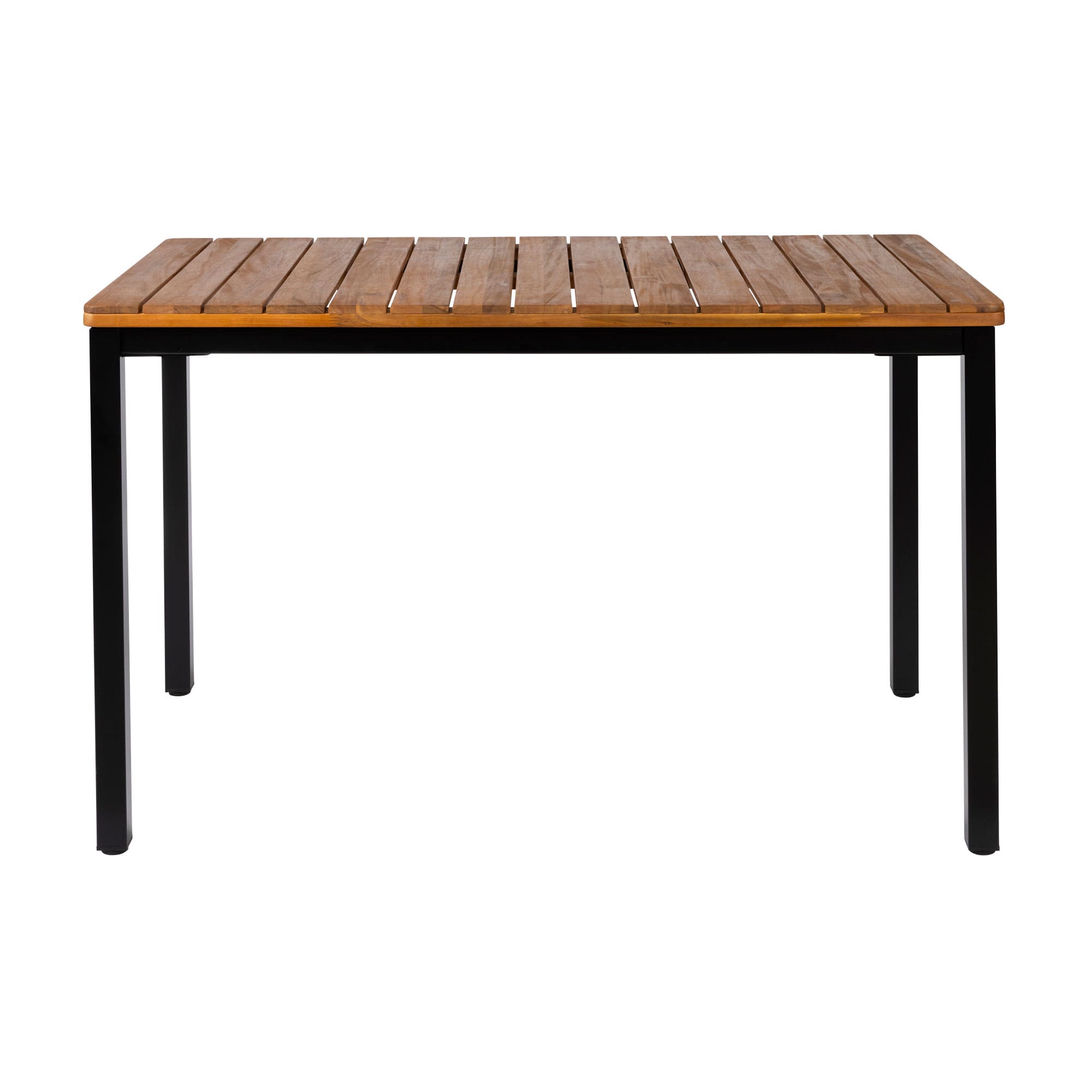 Hardy Dining Height Table Rectangular Bison Table Base Side