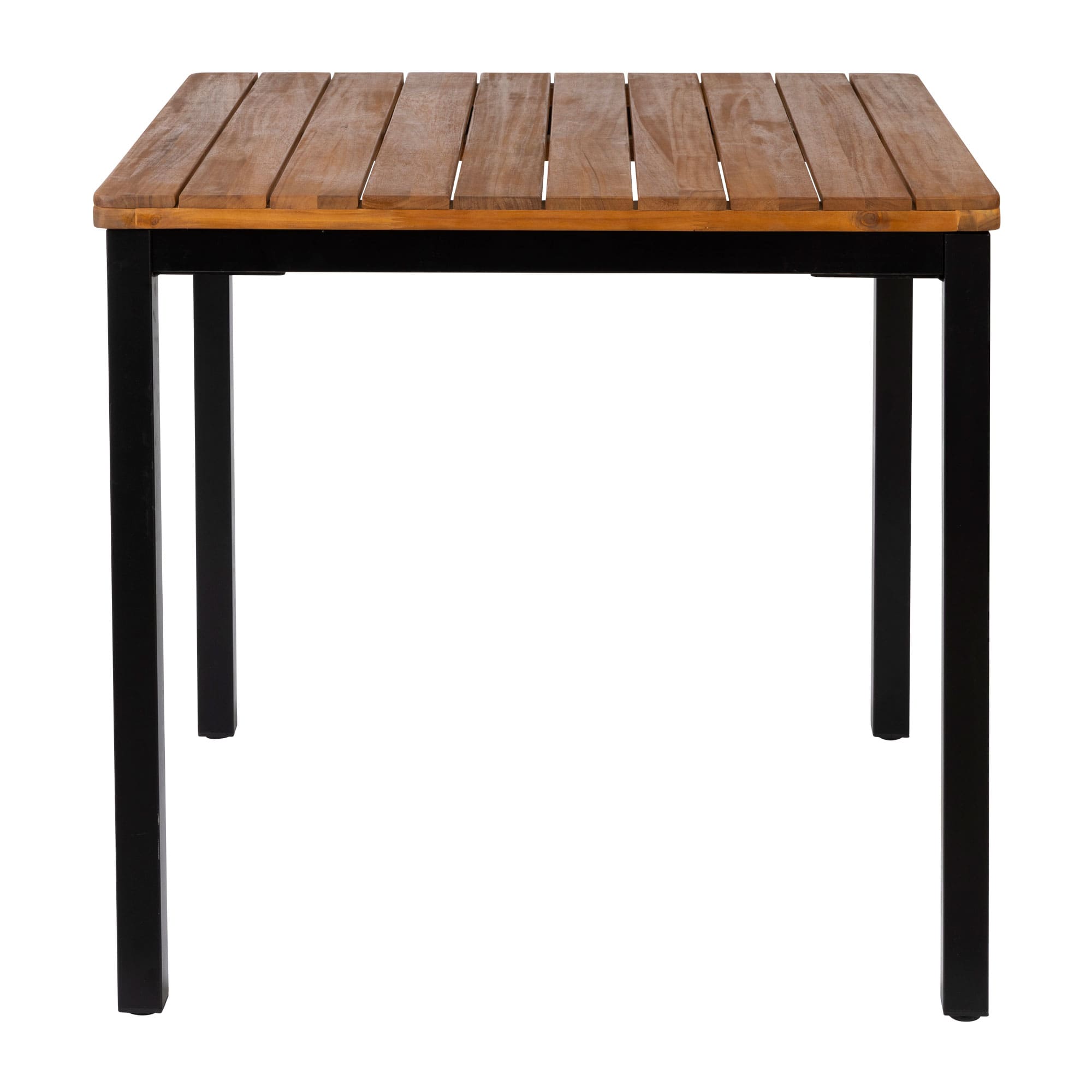 Hardy Dining Height Table Square Bison Table Base Side
