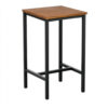 Hardy Poseur Height Table Square Paris Table Base