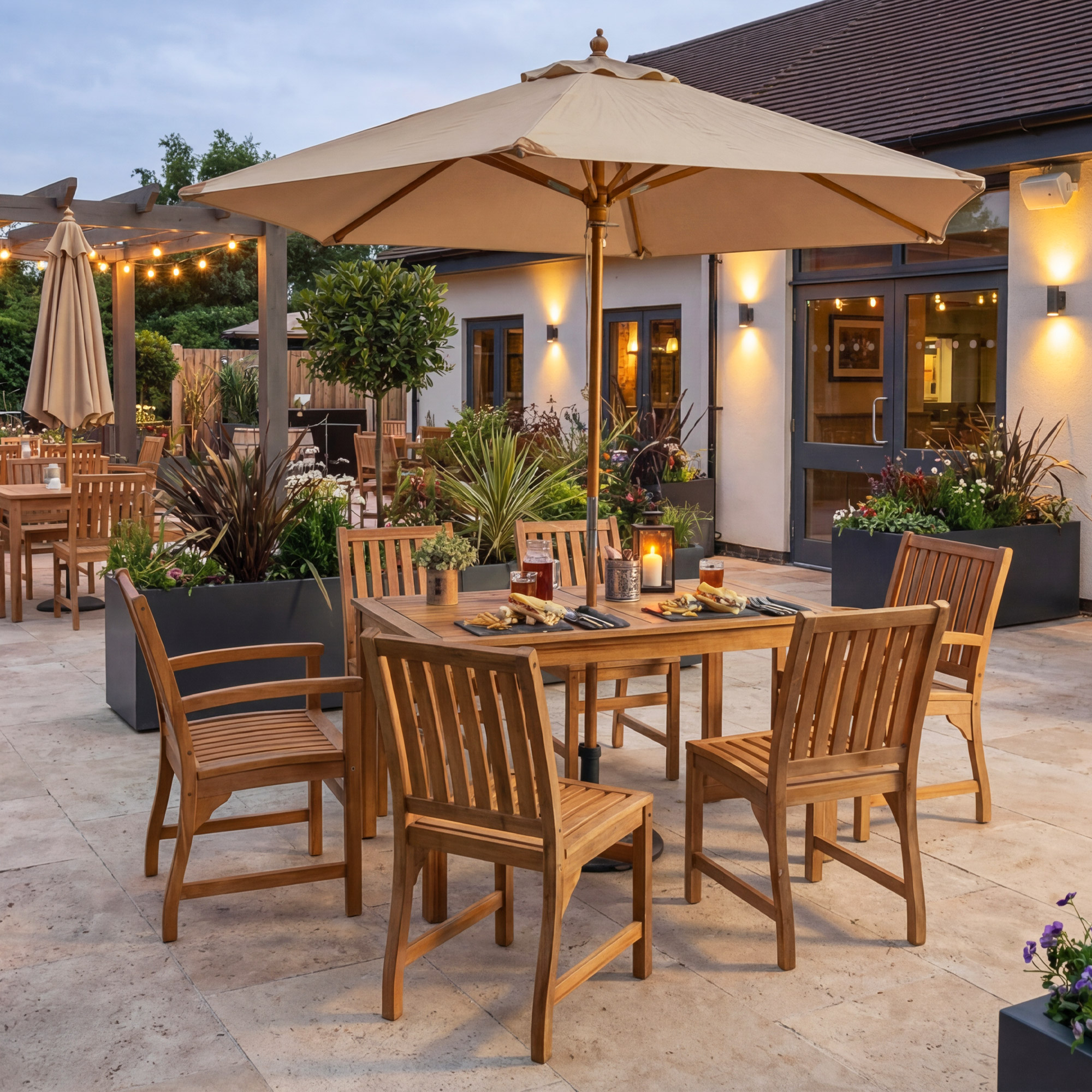 Hardy Rectangle Dining Set