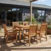 Hardy Rectangle Dining Set Square