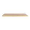 Omega Rectangular Table Top Oak Side