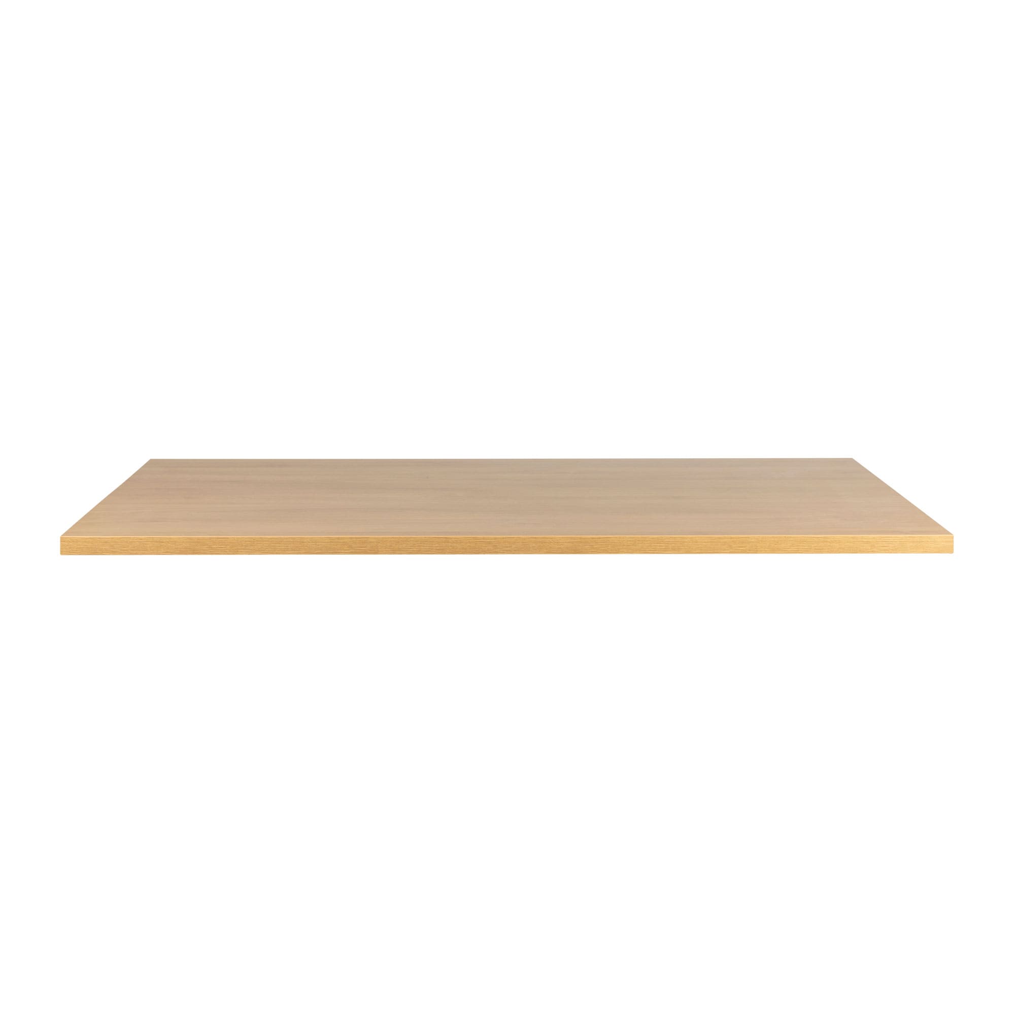 Omega Rectangular Table Top Oak Side