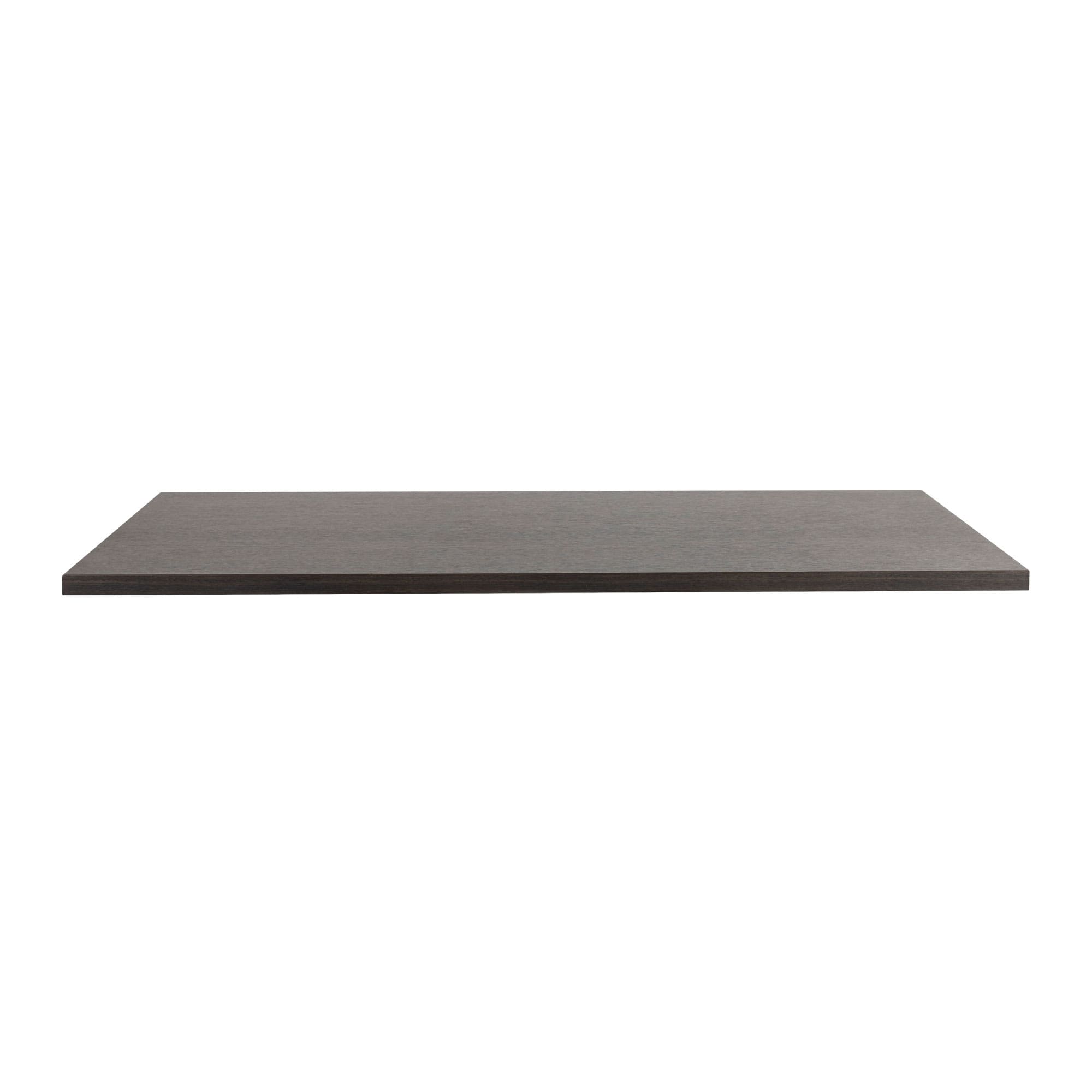 Omega Rectangular Table Top Wenge Side