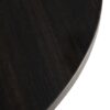 Omega Round Table Top Wenge Detail