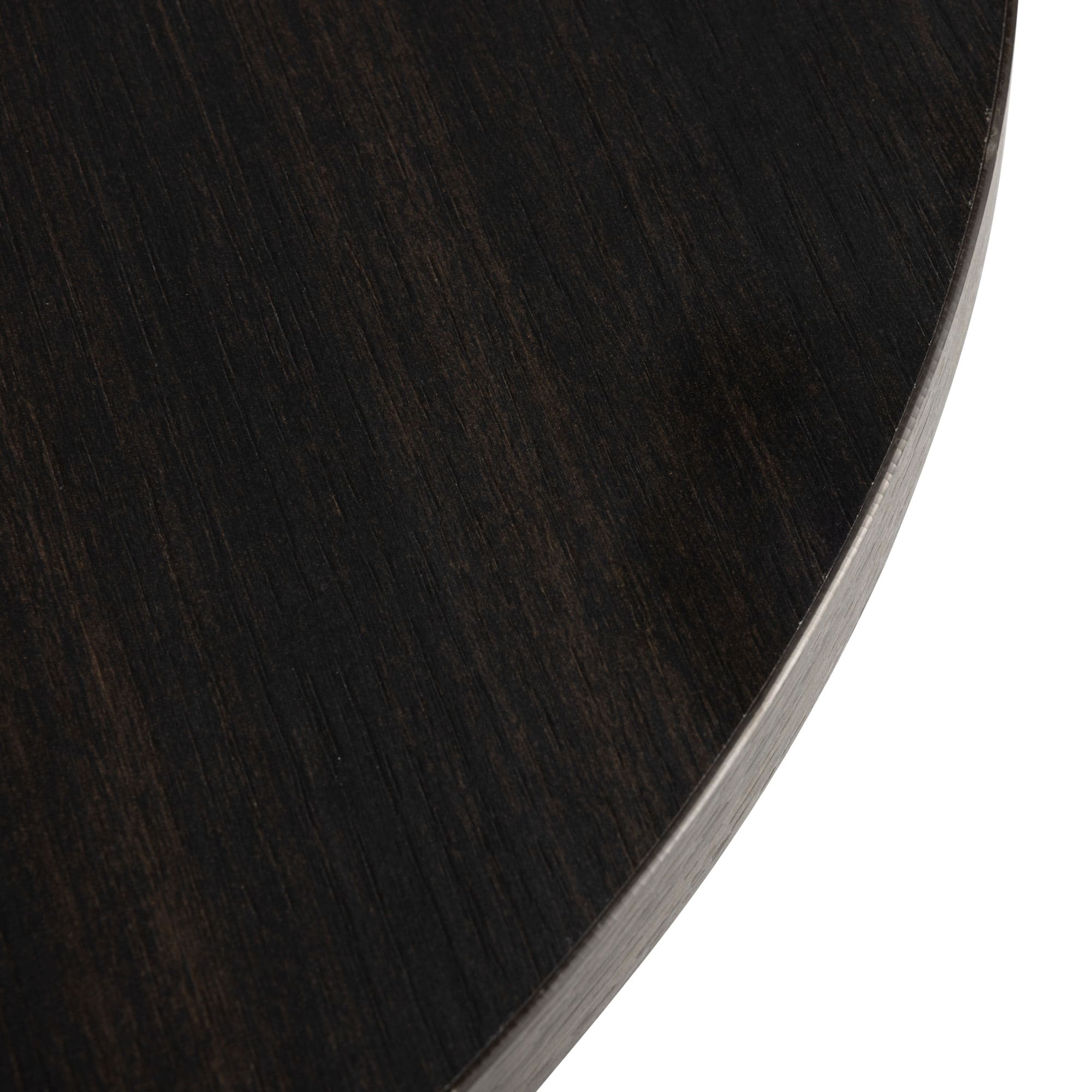Omega Round Table Top Wenge Detail