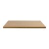 Omega Square Table Top Oak Side