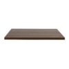 Omega Square Table Top Walnut Side