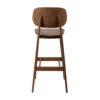 Relish Bar Stool Walnut Back