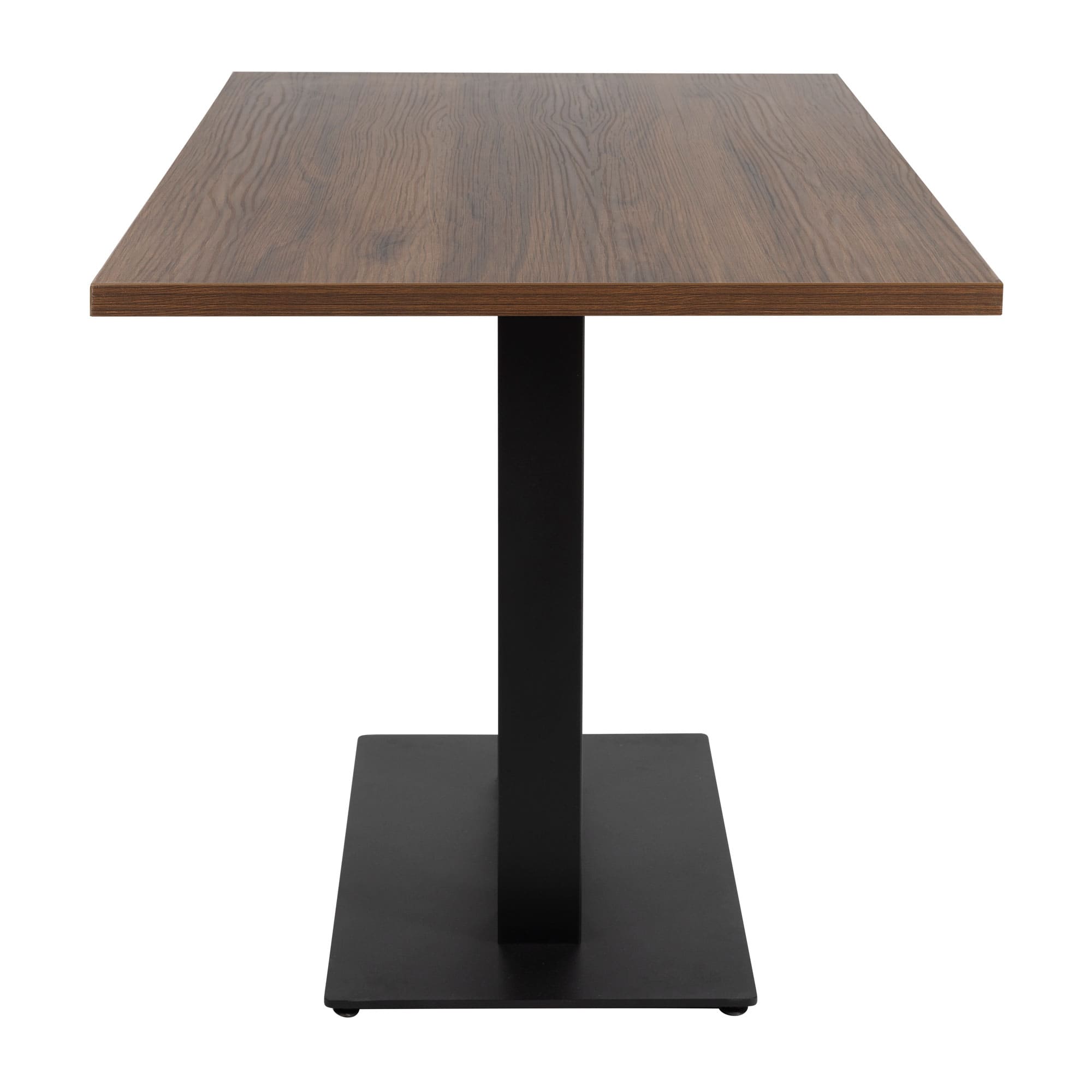 Omega Dining Height Table Rectangular Walnut Boston Rectangular Base Side