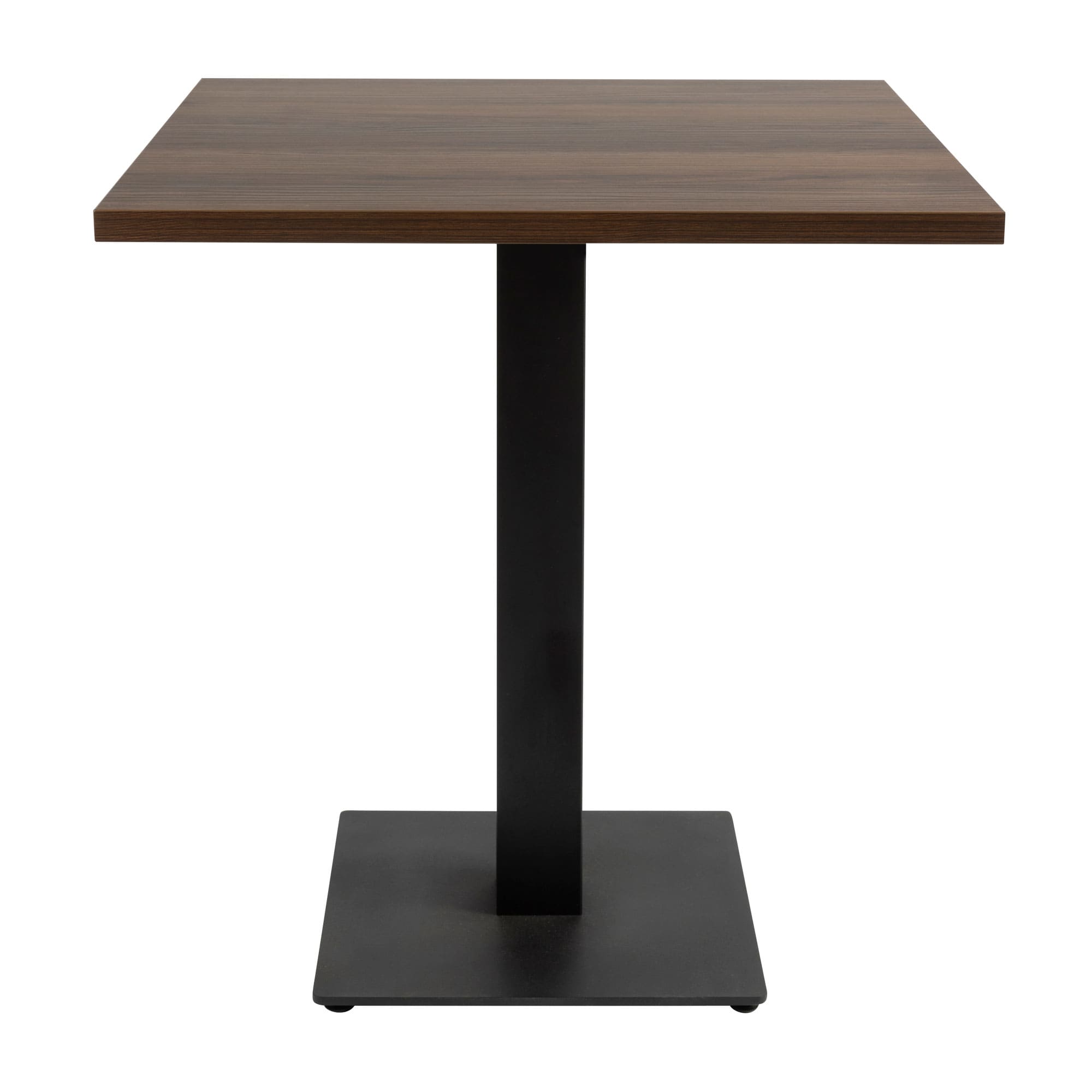 Omega Dining Height Table Square Walnut Boston Small Square Base Side