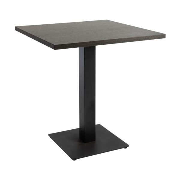 Omega Dining Height Table Square Wenge Boston Small Square Base