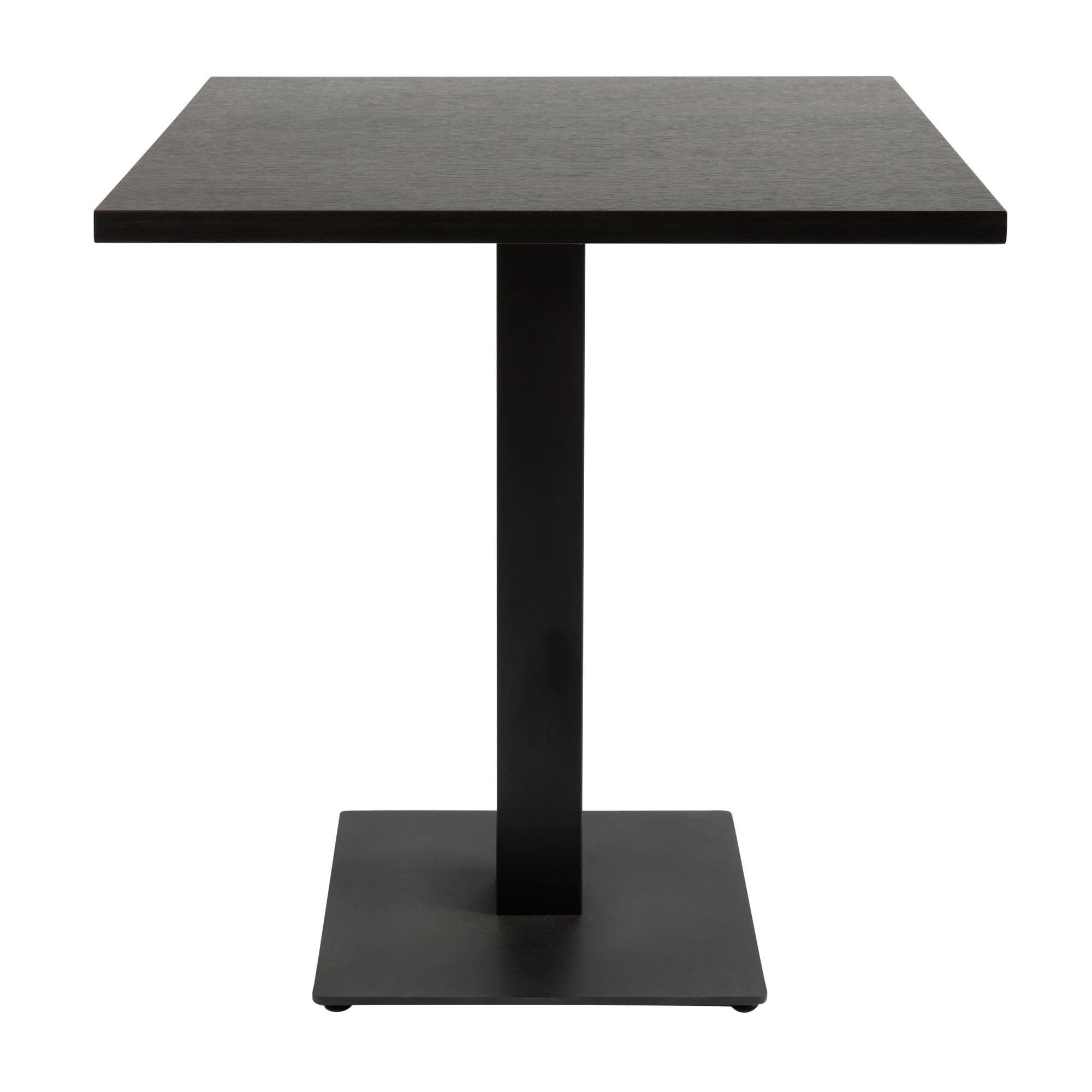 Omega Dining Height Table Square Wenge Boston Small Square Base Side